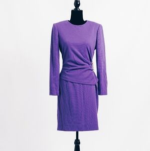 Vintage 80s David Warren Dress